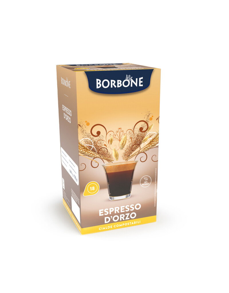 Boîte de 18 dosettes d'orge de Caffè Borbone - La Capsulerie