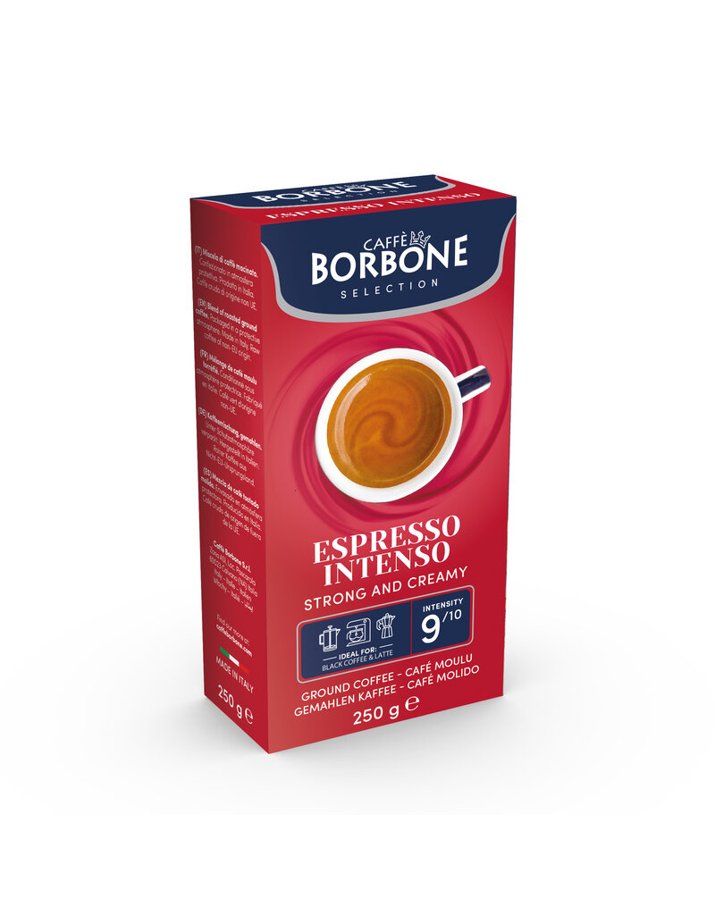 Café moulu - ESPRESSO INTENSO - Caffè BORBONE - 250 gr - La Capsulerie