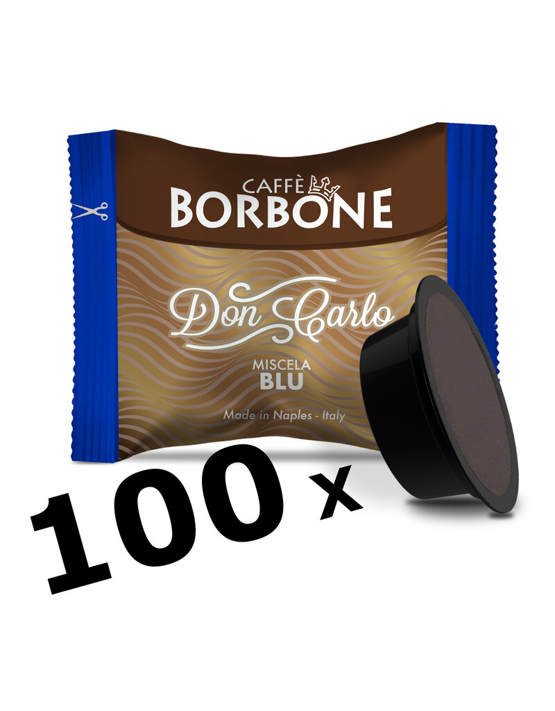 Caffè Borbone A MODO MIO - DON CARLO BLU - 100 capsules BORBONE