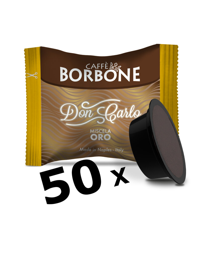 Caffè Borbone A MODO MIO - DON CARLO ORO - 50 capsules BORBONE