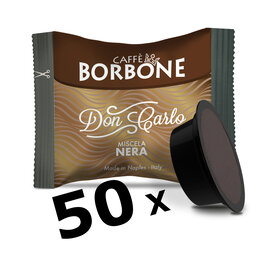 Caffè Borbone A MODO MIO - DON CARLO NERA - 50 capsules BORBONE