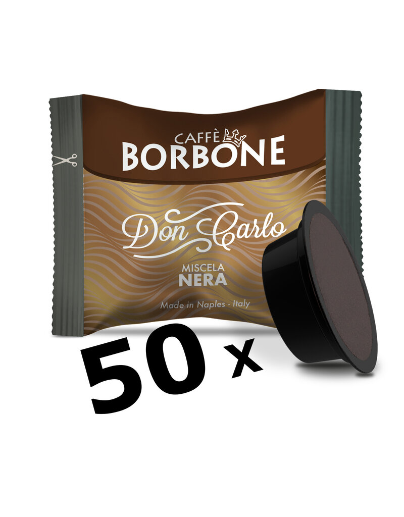 Caffè Borbone A MODO MIO - DON CARLO NERA - 50 capsules BORBONE