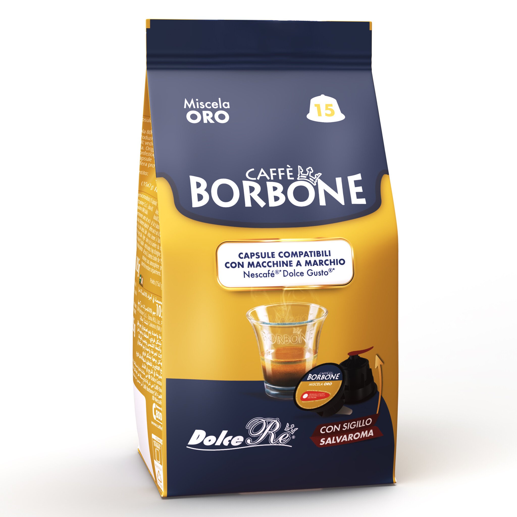Caffè Borbone Miscela Oro capsules au meilleur prix sur
