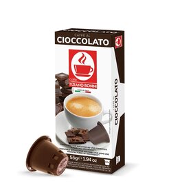 Caffè Bonini NESPRESSO - CAFÉ AROMATISÉ CHOCOLAT (Cioccolato) - 10 capsules BONINI