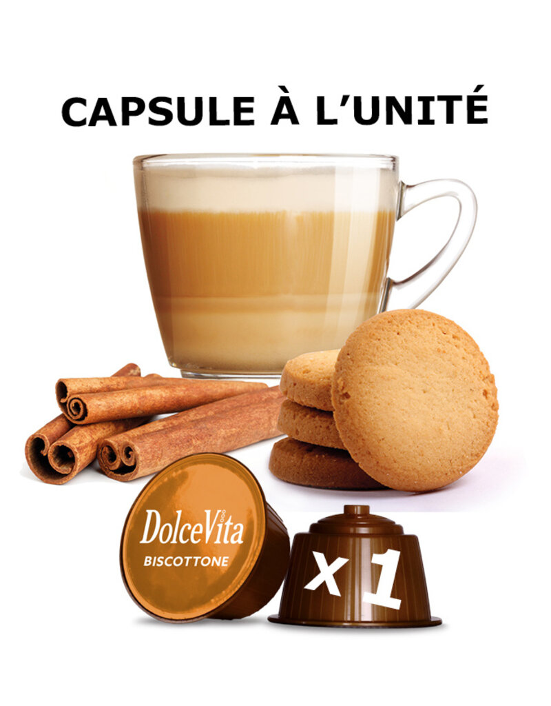 DolceVita 1 capsule DOLCE GUSTO - SPECULOOS (Biscottone) - individueel DOLCE VITA