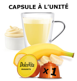 DolceVita 1 capsule DOLCE GUSTO - BANANITA (Banane) - à l'unité