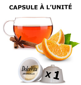 DolceVita 1 capsule DOLCE GUSTO - ARANCELLA (Tisane orange et cannelle) - à l'unité