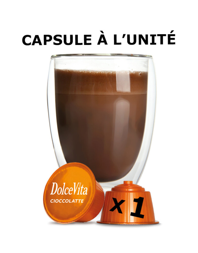 DolceVita 1 capsule DOLCE GUSTO - CIOCCOLATTE (Chocolat au lait) - à l’unité