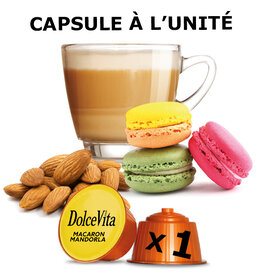 DolceVita 1 capsule DOLCE GUSTO - MACARON AUX AMANDES - à l’unité