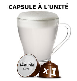 DolceVita 1 capsule DOLCE GUSTO - LATTE (Lait) - à l’unité