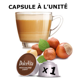 DolceVita 1 capsule DOLCE GUSTO - NOCCIOLONE LIGHT (Noisette light) - à l’unité