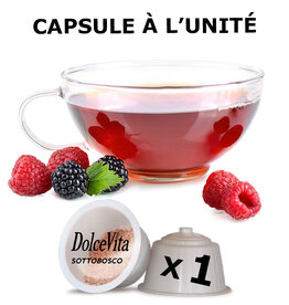 DolceVita 1 capsule DOLCE GUSTO - SOTTOBOSCO (Tisane fruits des bois) - à l’unité