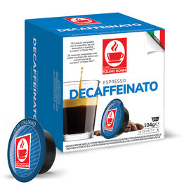 Caffè Bonini A MODO MIO - DECAFFEINATO (Décaféiné) - 16 capsules