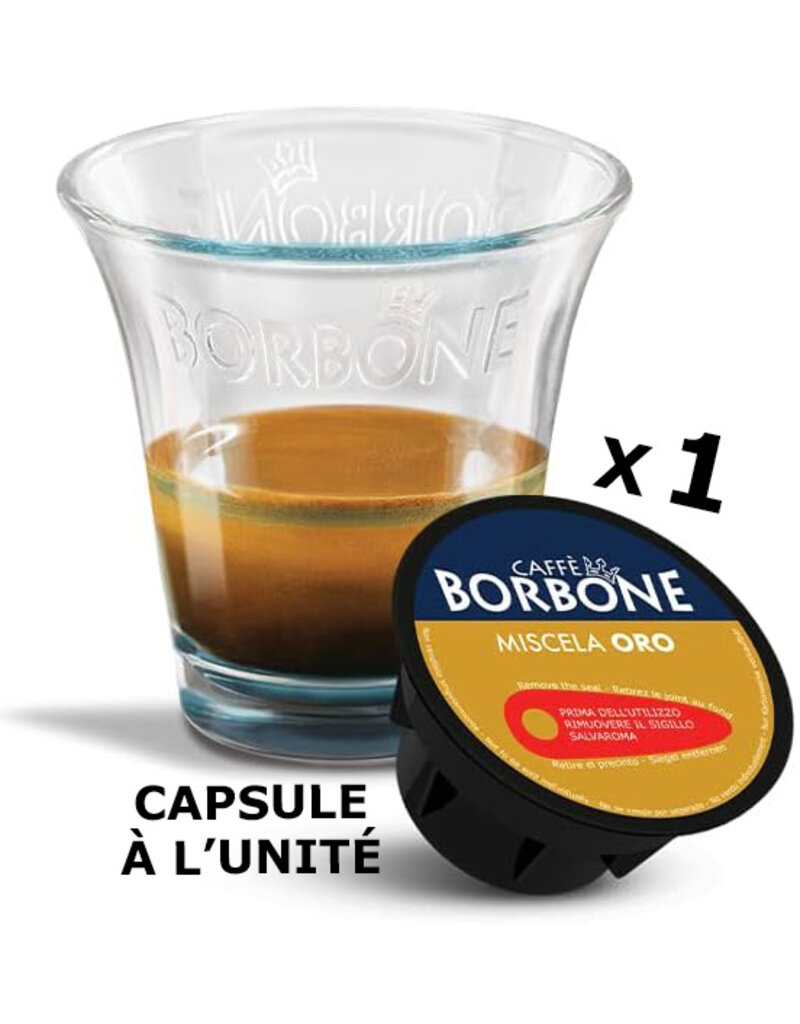 Caffè Borbone 1 capsule DOLCE GUSTO - ORO - à l'unité