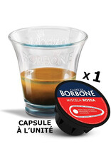 Caffè Borbone 1 capsule DOLCE GUSTO - ROSSA - à l'unité
