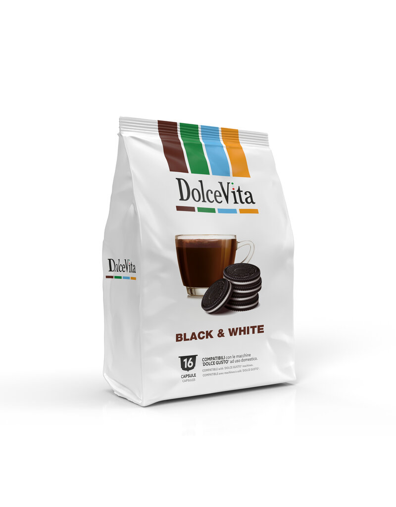DolceVita DOLCE GUSTO - BLACK & WHITE (Chocolat Oreo) - 16 capsules