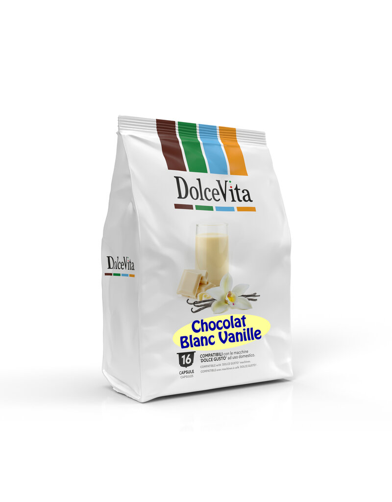 DolceVita DOLCE GUSTO - CHOCOLAT BLANC ET VANILLE (Galak) - 16 capsules
