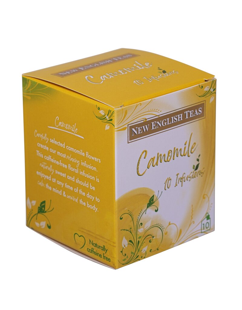 New English Tea TISANE CAMOMILLE - Boîte de 10 sachets