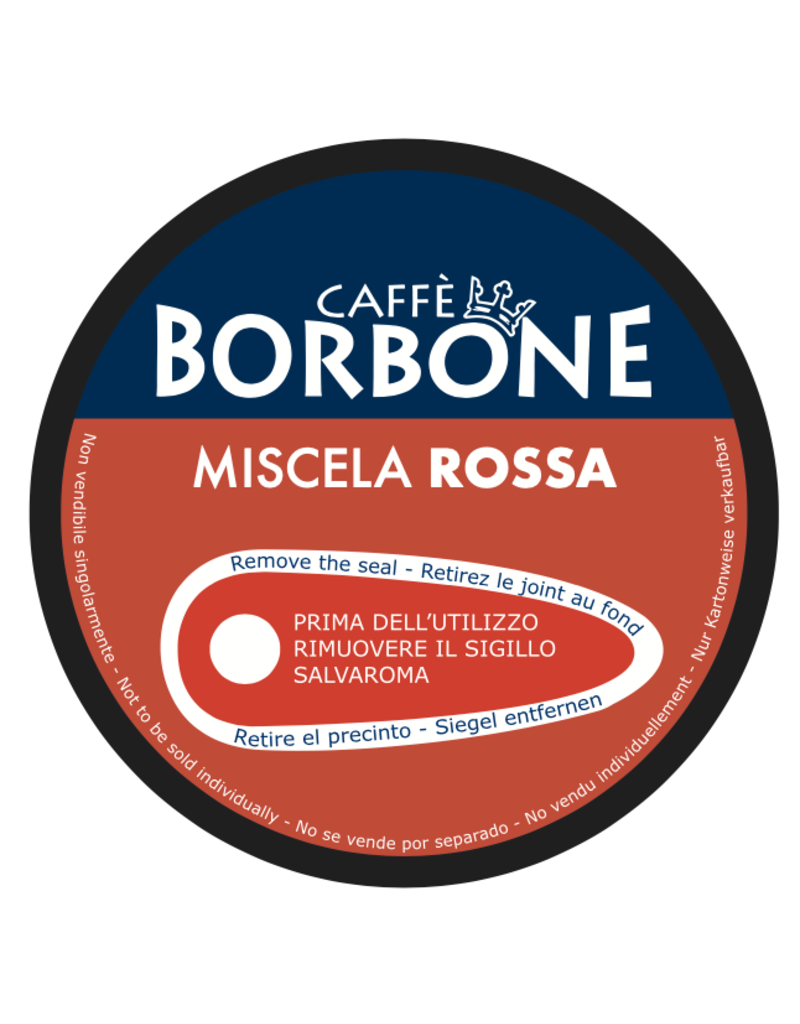 Caffè Borbone 1 capsule DOLCE GUSTO - ROSSA - à l'unité