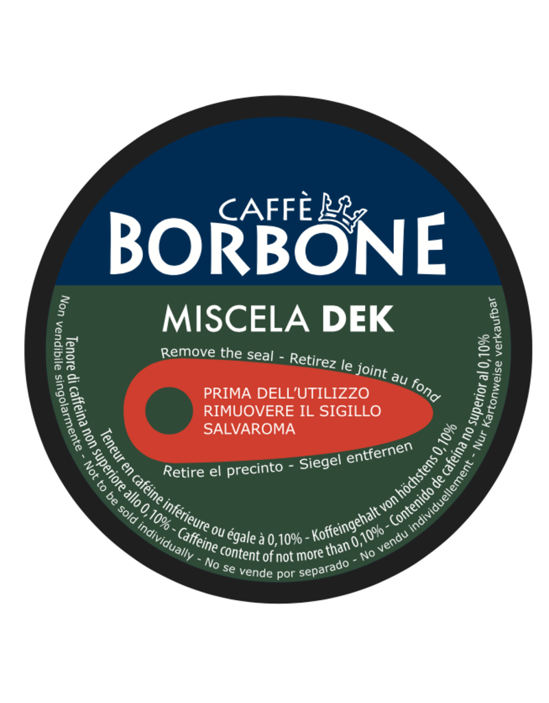 Caffè Borbone 1 capsule DOLCE GUSTO - DEK - à l'unité