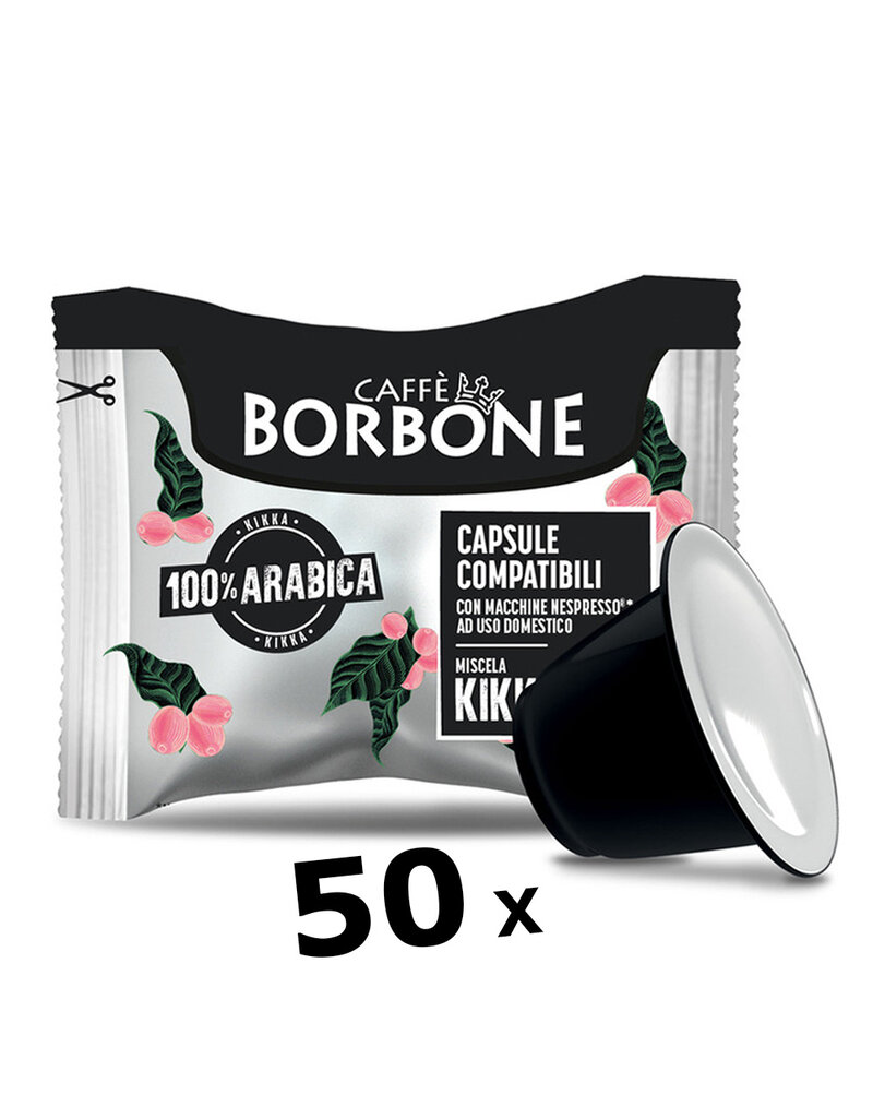 Caffè Borbone NESPRESSO - KIKKA - 50 capsules BORBONE