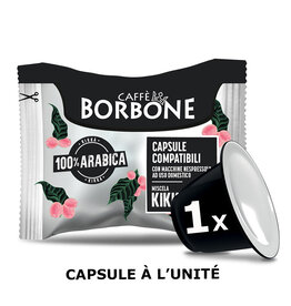 Caffè Borbone 1 capsule NESPRESSO - KIKKA - à l'unité
