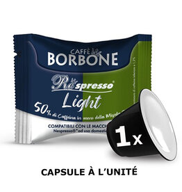 Caffè Borbone 1 capsule NESPRESSO - RESPRESSO LIGHT - à l'unité
