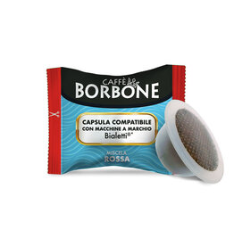 Caffè Borbone BIALETTI -  ROSSA - 100 capsules BORBONE