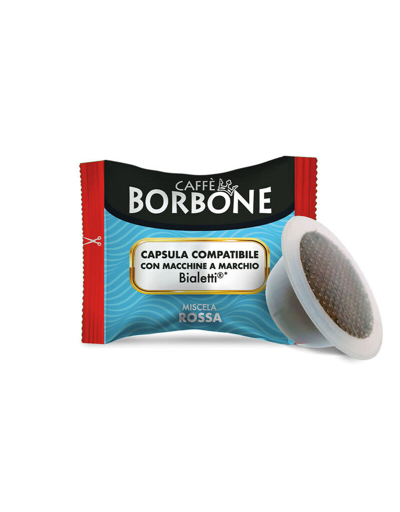 Caffè Borbone BIALETTI -  ROSSA - 100 capsules BORBONE