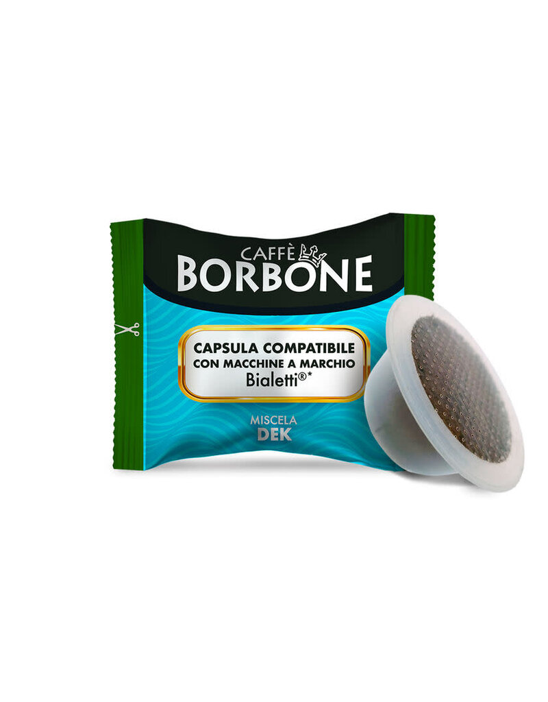 Caffè Borbone BIALETTI -  DEK - 100 capsules BORBONE