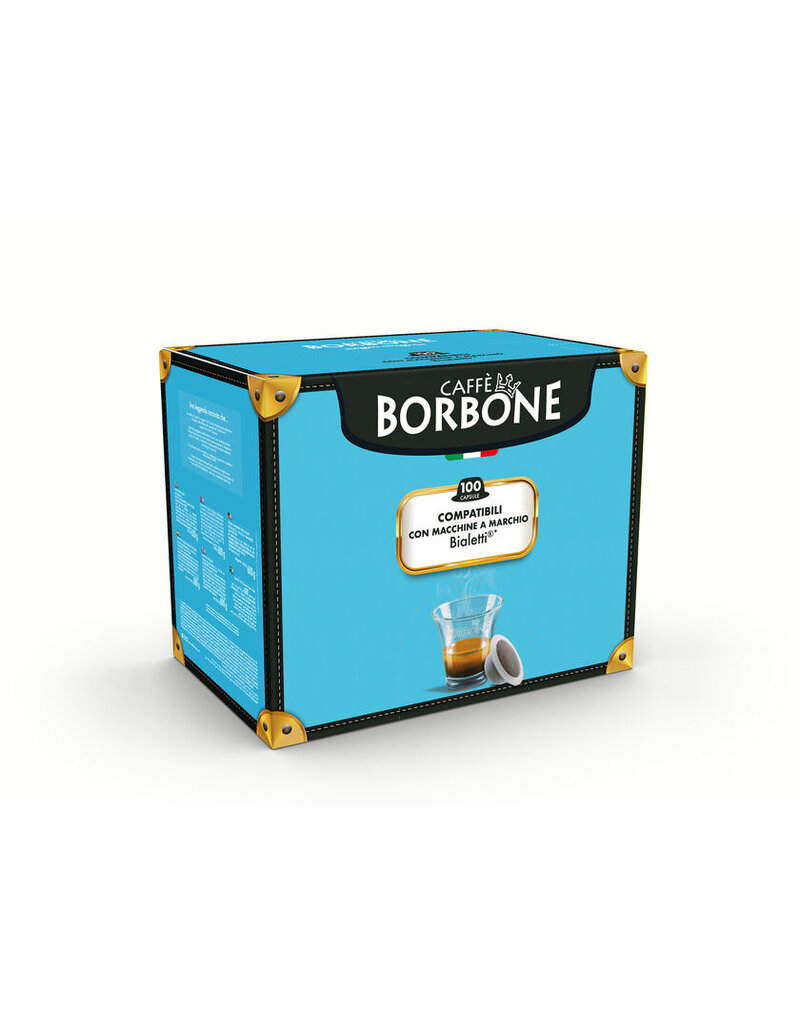 Caffè Borbone BIALETTI -  BLU - 100 capsules BORBONE