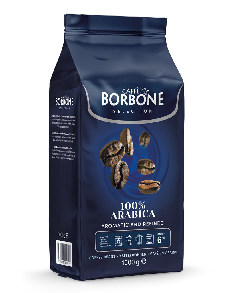 Caffè Borbone GRAINS - 1kg 100% ARABICA SELECTION - BORBONE