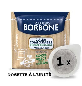 Caffè Borbone 1 dosette ESE44 - BLU - à l'unité