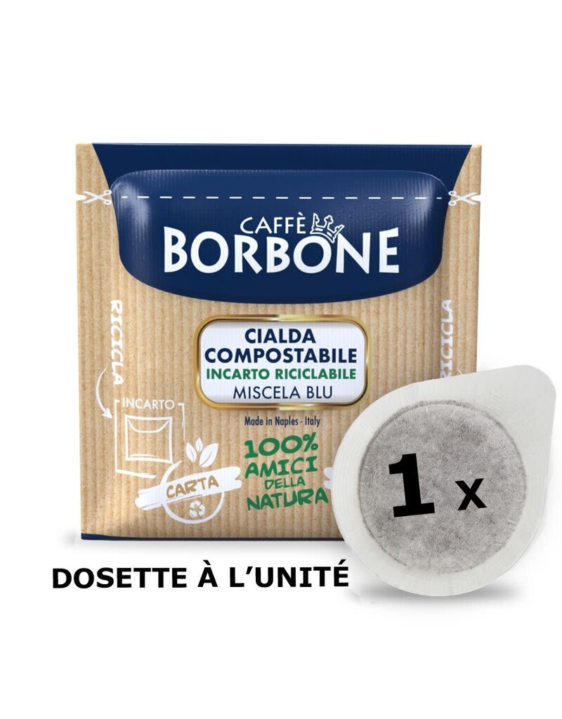 Caffè Borbone 1 dosette ESE44 - BLU - à l'unité