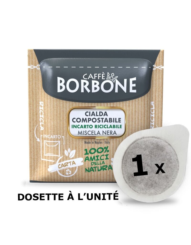 Caffè Borbone 1 dosette ESE44 - NERA - à l'unité