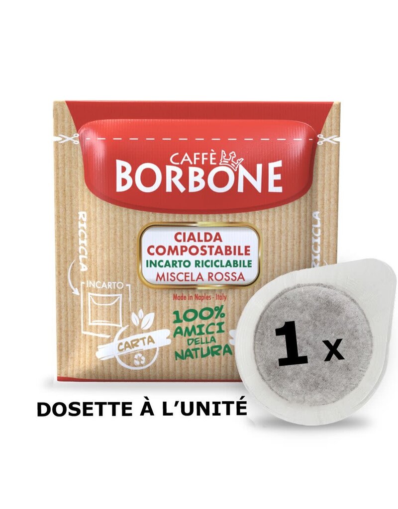 Caffè Borbone 1 dosette ESE44 - ROSSA - à l'unité