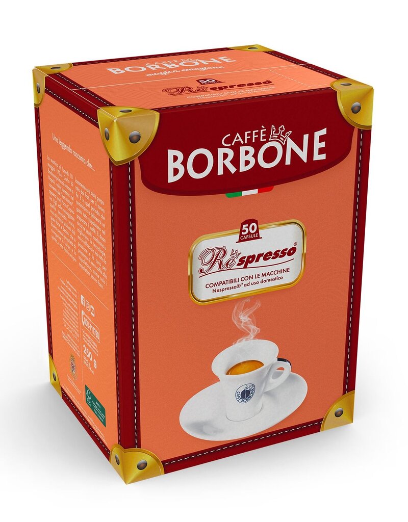 Caffè Borbone NESPRESSO - RESPRESSO  NERA - 50 capsules BORBONE