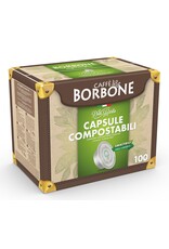 Caffè Borbone A MODO MIO - DON CARLO ROSSA - 100 capsules compostables BORBONE