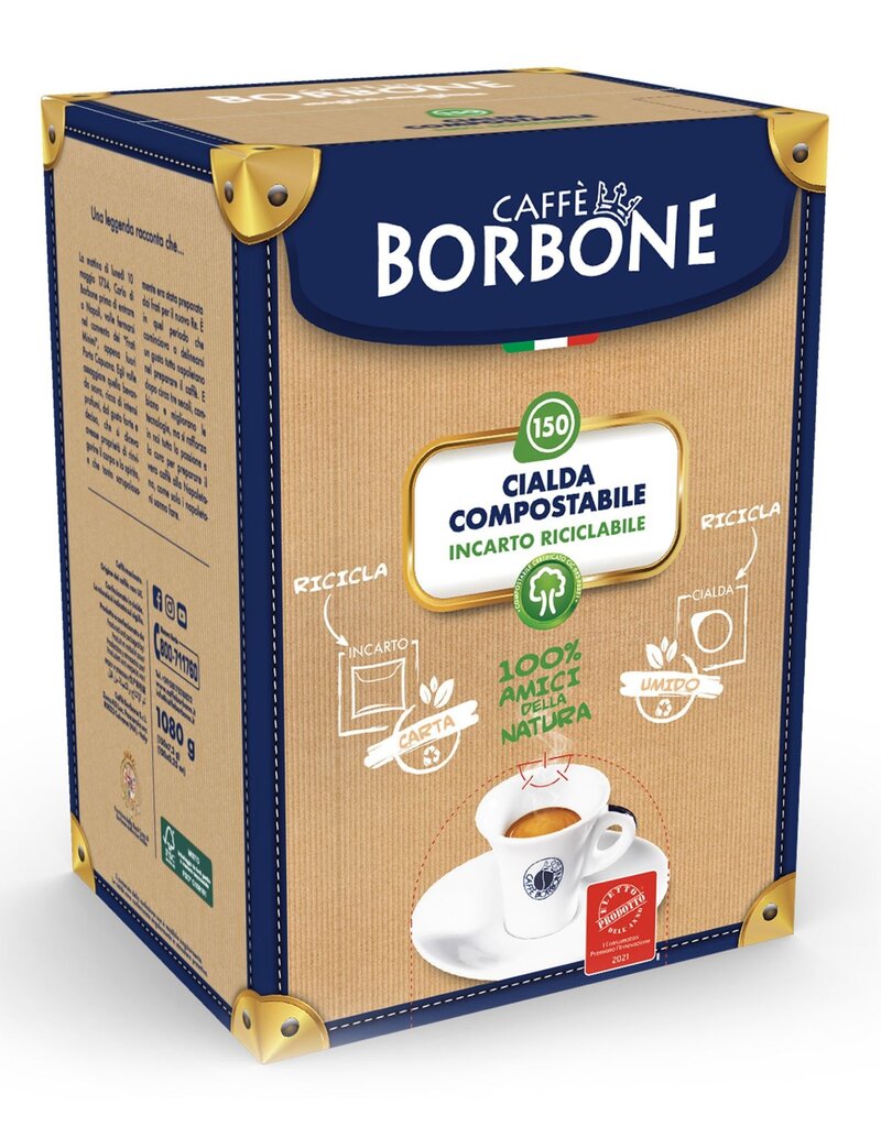 Caffè Borbone ESE44 - DEK - 150 dosettes BORBONE