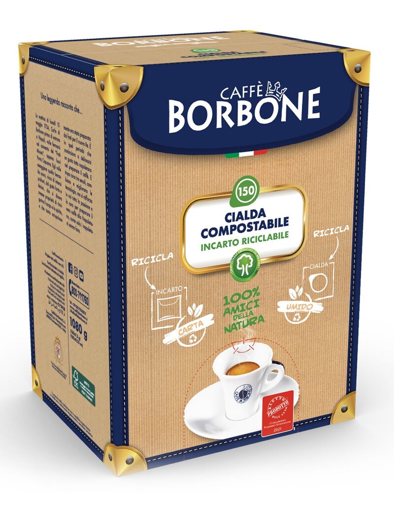 Caffè Borbone ESE44 - BLU - 150 dosettes BORBONE