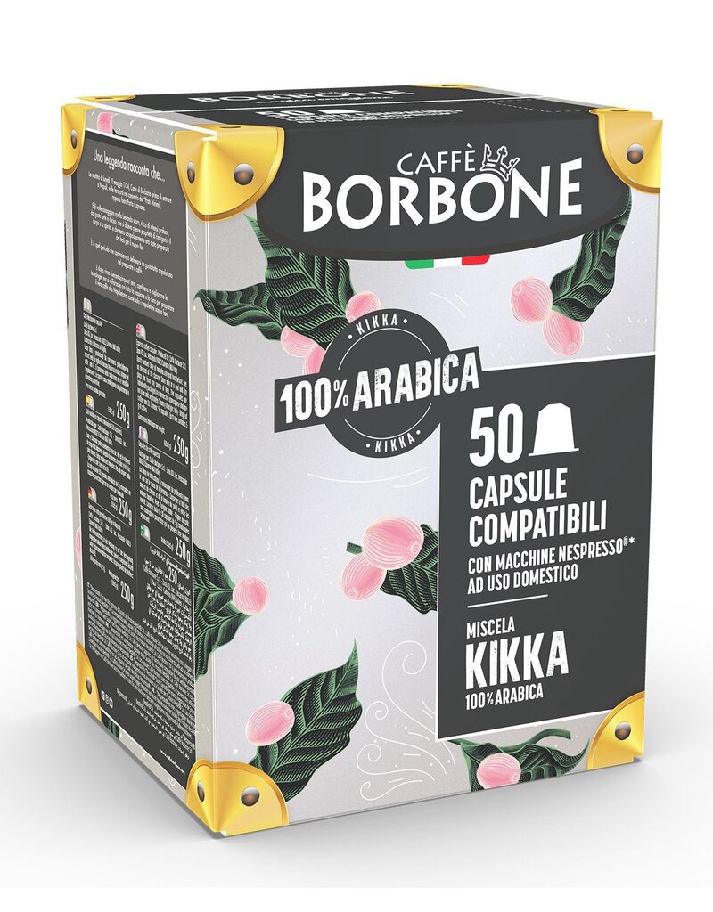 Caffè Borbone NESPRESSO - KIKKA - 50 capsules BORBONE