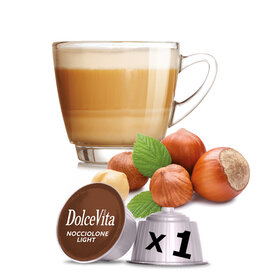 DolceVita 1 capsule DOLCE GUSTO - NOCCIOLONE LIGHT (Noisette light) - à l’unité DOLCE VITA