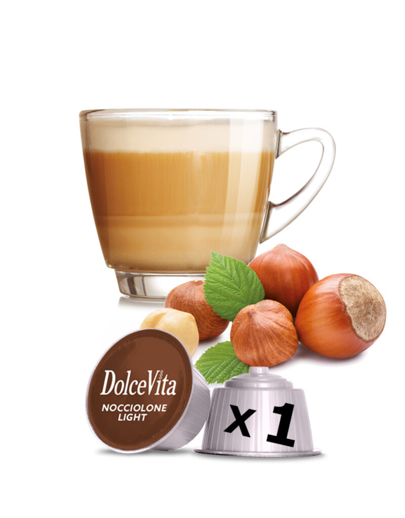 DolceVita 1 capsule DOLCE GUSTO - HAZELNOOT LIGHT (Nocciolone light) - individueel DOLCE VITA