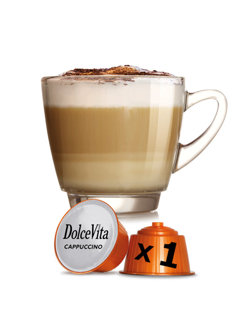 DolceVita 1 capsule DOLCE GUSTO - CAPPUCCINO (Koffie en zoete melk in één capsule) - individueel DOLCE VITA