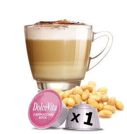 DolceVita 1 capsule DG - CAPPUCCINO SOJA DOLCE VITA (Sojamelk koffie) - individueel