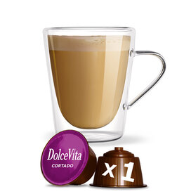 DolceVita 1 capsule DOLCE GUSTO - CORTADO (Macchiato sans sucre) - à l’unité DOLCE VITA