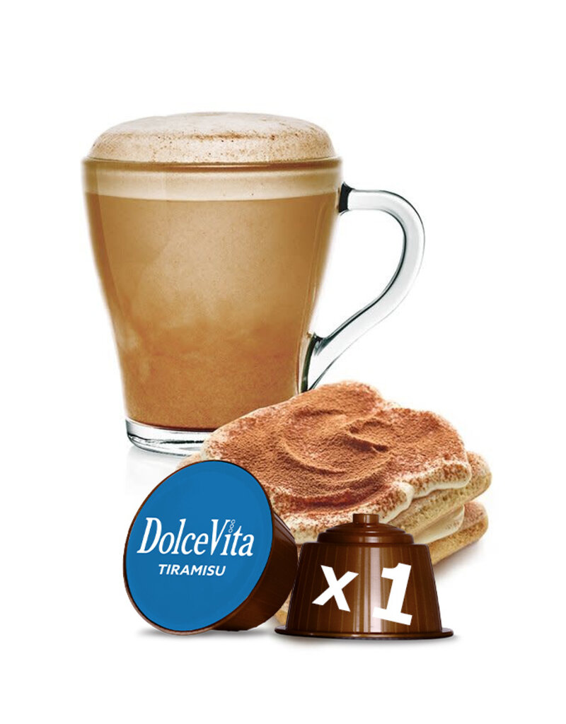 DolceVita 1 capsule DOLCE GUSTO - TIRAMISU - à l’unité DOLCE VITA