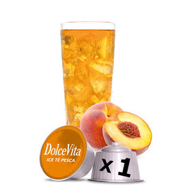 DolceVita 1 capsule DOLCE GUSTO - ICE TÈ PESCA (Thé pêche) - à l’unité DOLCE VITA