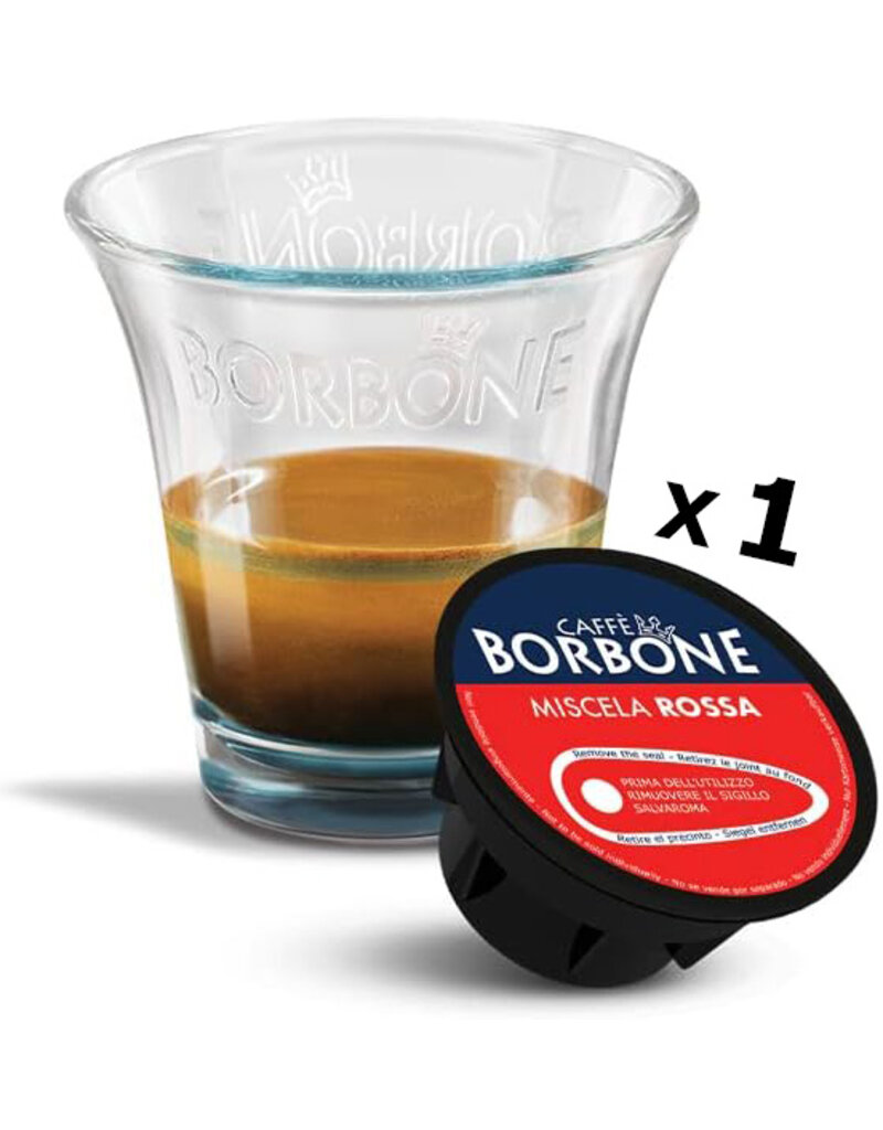 Caffè Borbone 1 capsule DOLCE GUSTO - ROSSA - individueel BORBONE