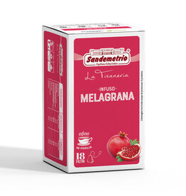 Sandemetrio SACHETS - MELAGRANA (Infusion grenade) - 18 filtres SANDEMETRIO